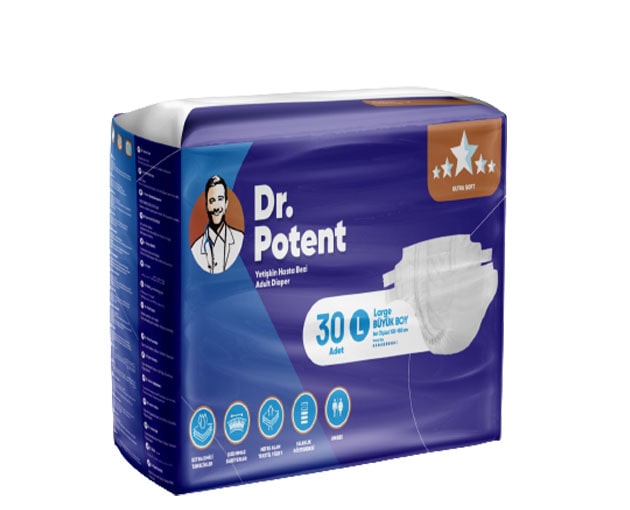 Dr.Potent L size adult diapers 30pcs